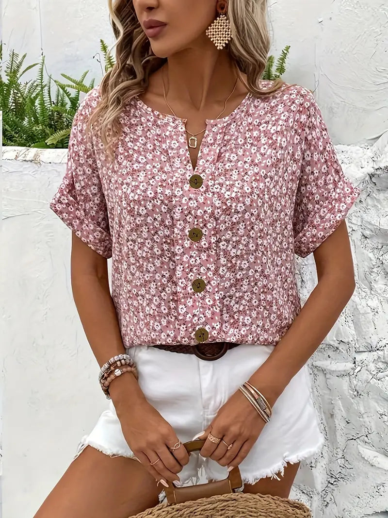 Kimberly Benn | Floral Print Blouse