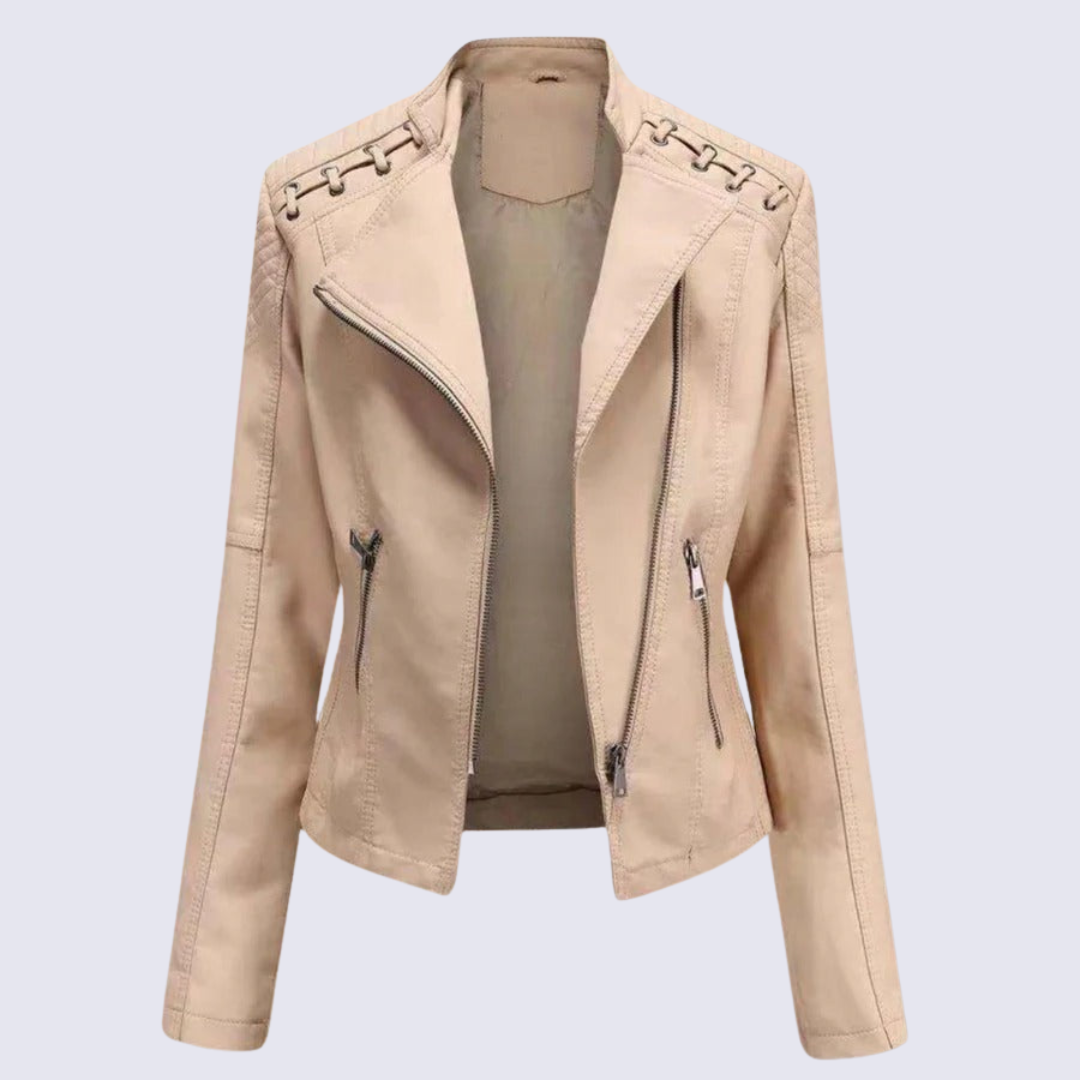 Kimberly Benn | Women's Faux Leather Jacket