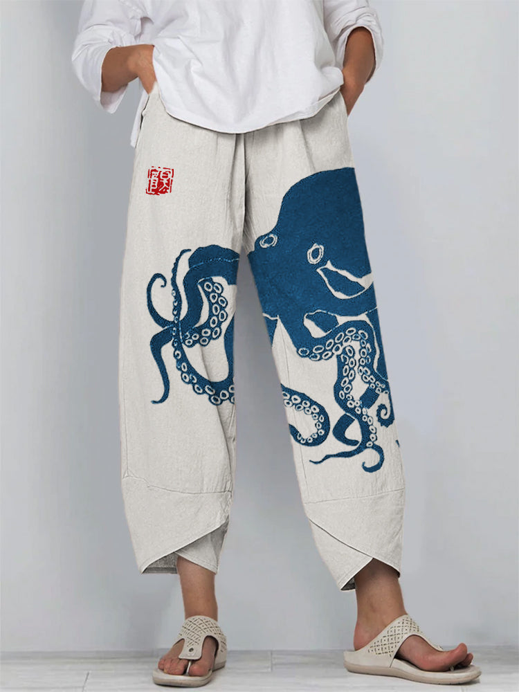 Kimberly Benn | Octopus Ink Print Pants