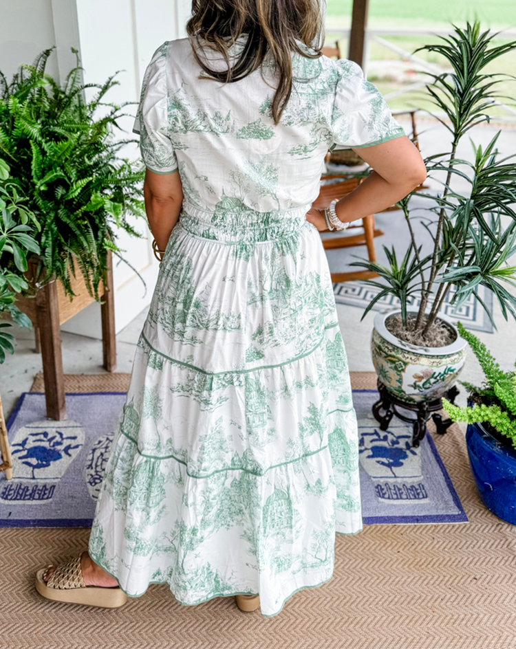 Kimberly Benn | Tiered Maxi Dress