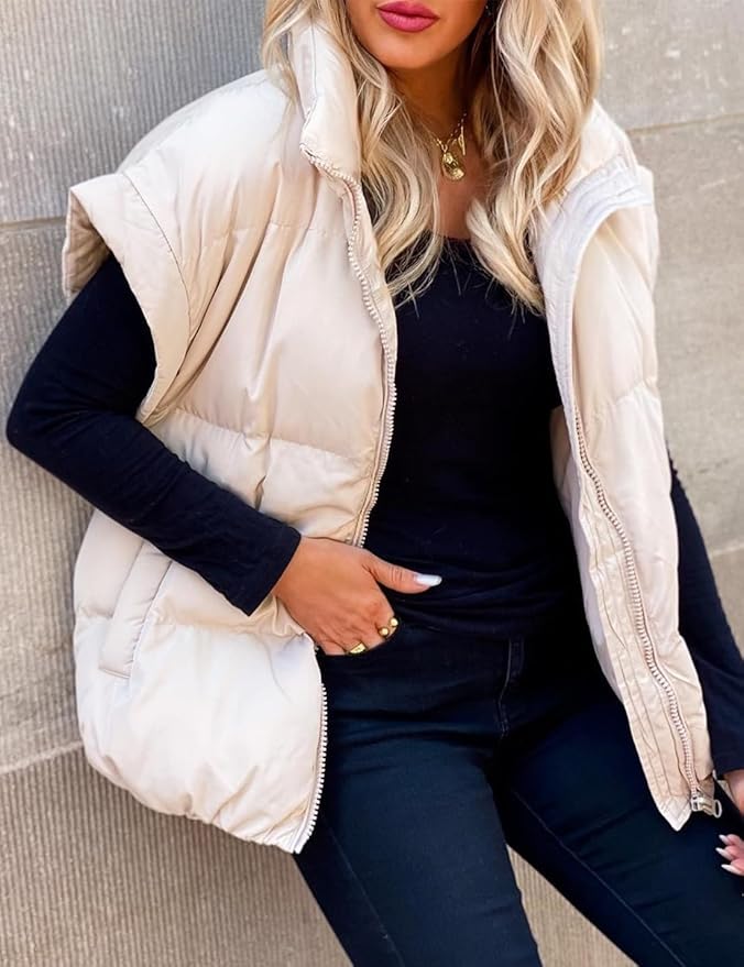 Kimberly Benn | Cozy Short Sleeve Puffer Jacket