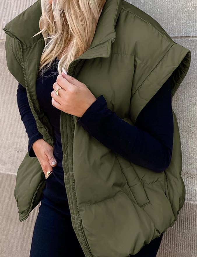 Kimberly Benn | Cozy Short Sleeve Puffer Jacket