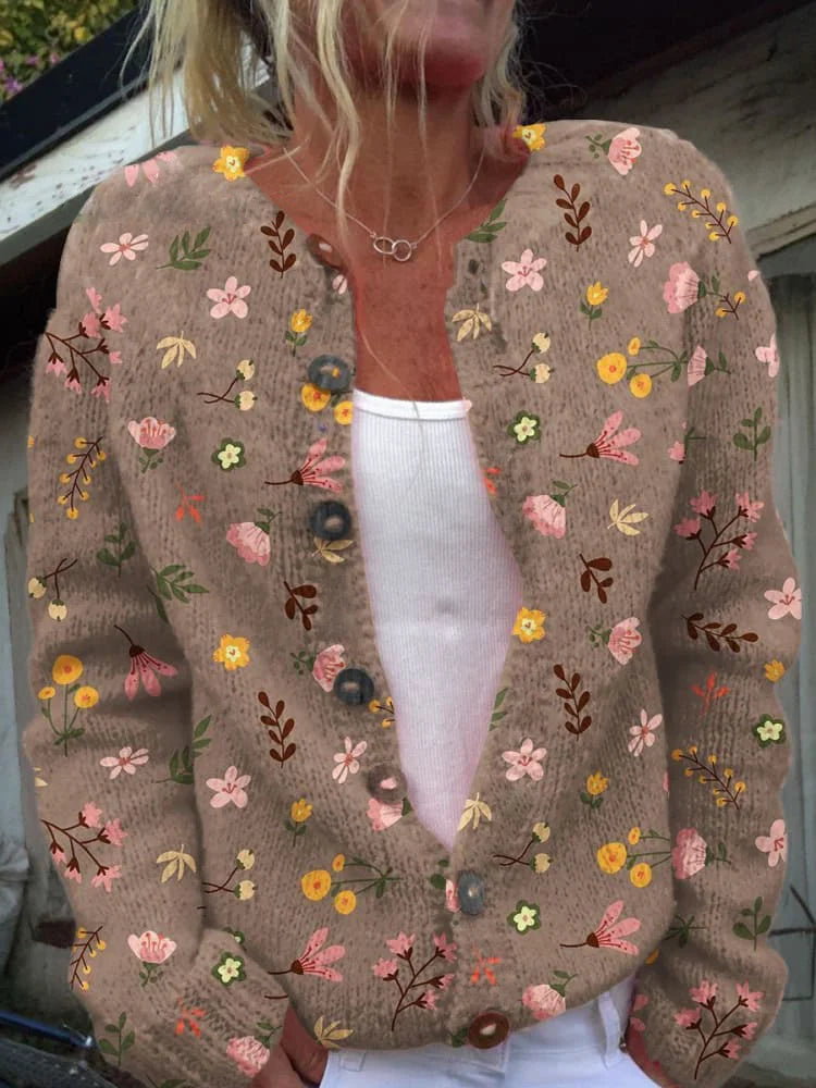Kimberly Benn | Vintage Floral Cardigan