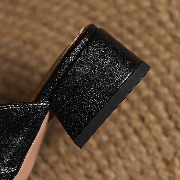 Kimberly Benn | Genuine Leather Mules