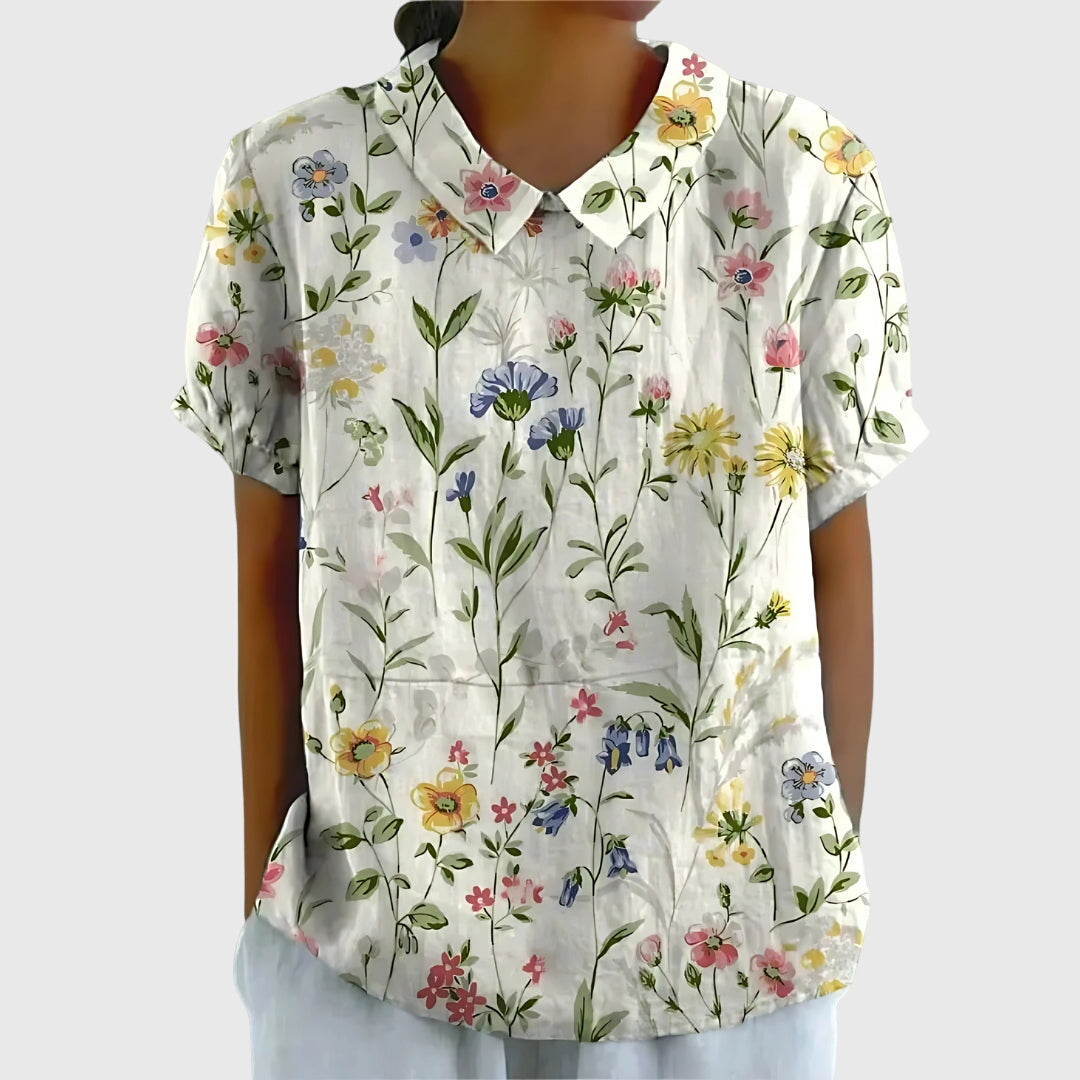 Kimberly Benn | Floral Blouse