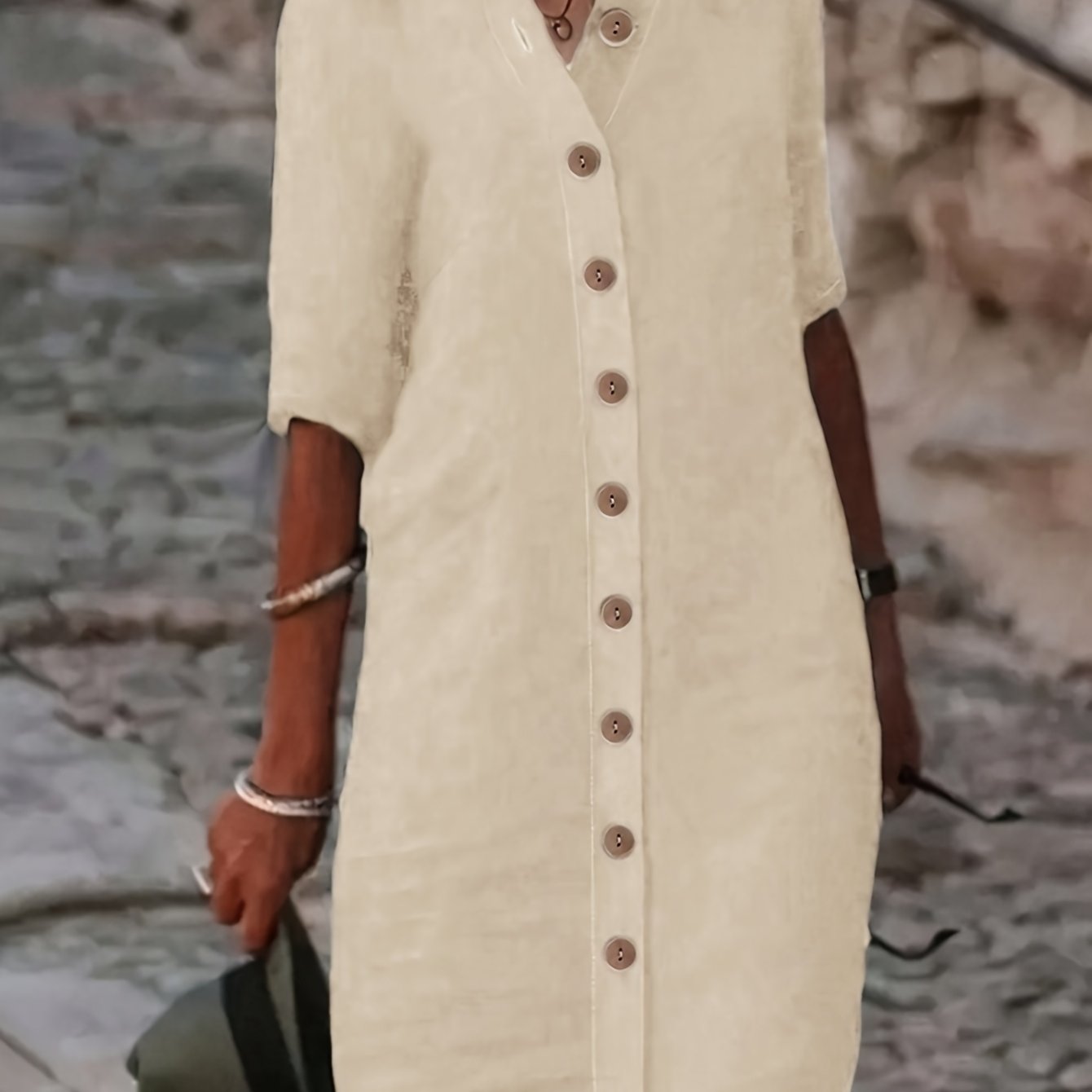 Kimberly Benn | Button-Down Shirt Dress