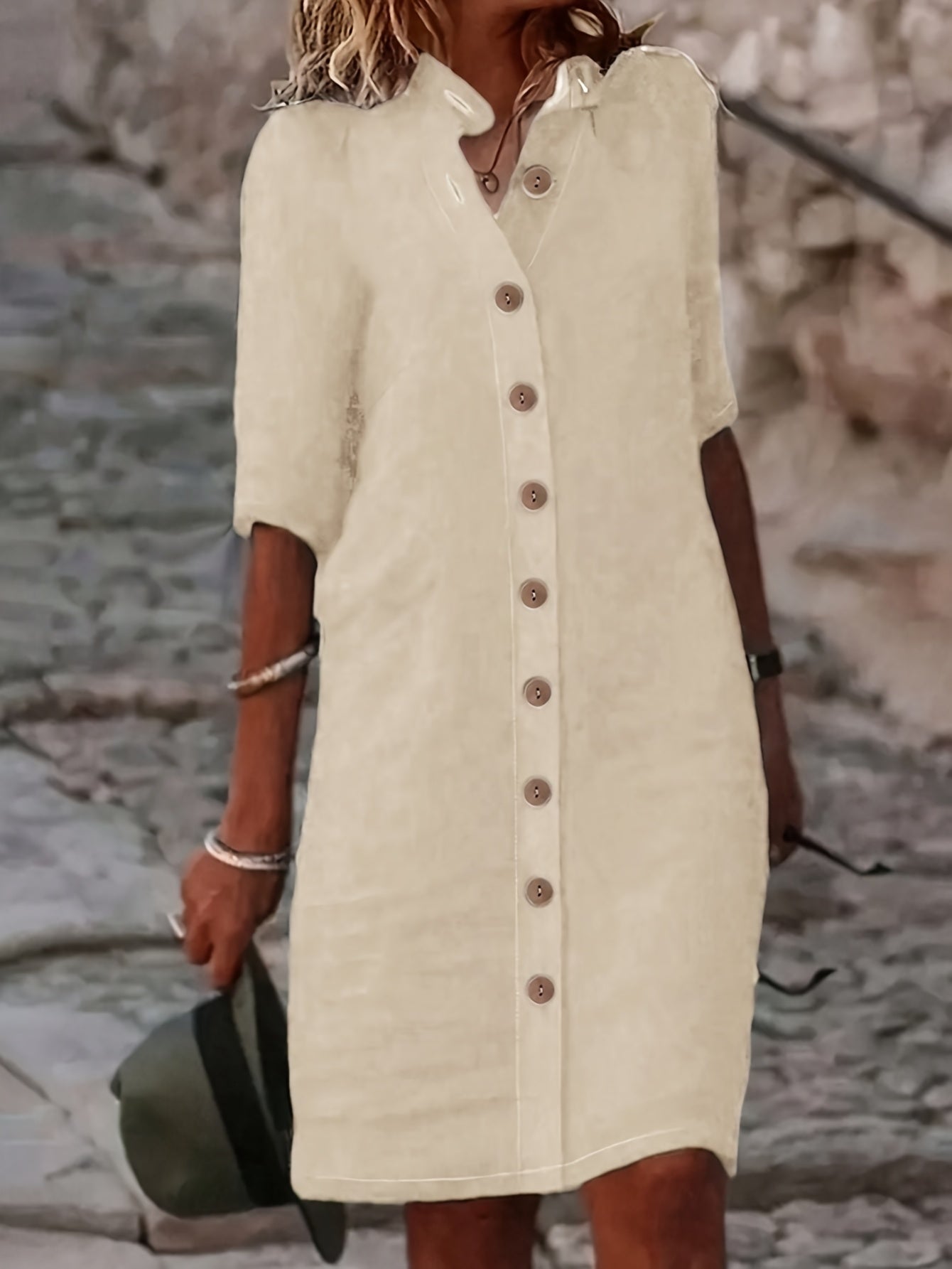 Kimberly Benn | Button-Down Shirt Dress