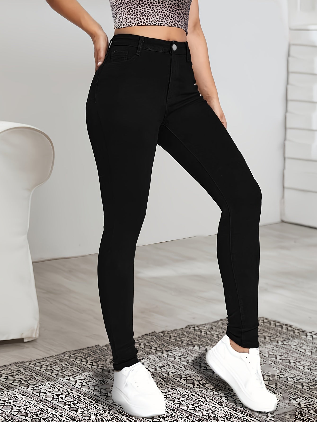 Kimberly Benn | High-Waist Skinny Jeans