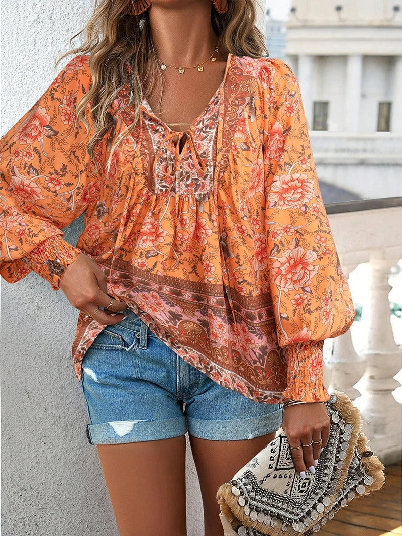 Kimberly Benn | Floral Summer Blouse