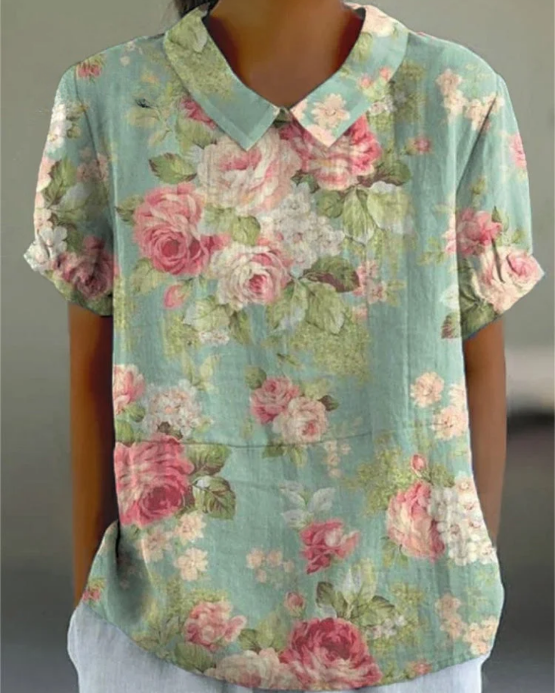 Kimberly Benn | Retro Floral Shirt