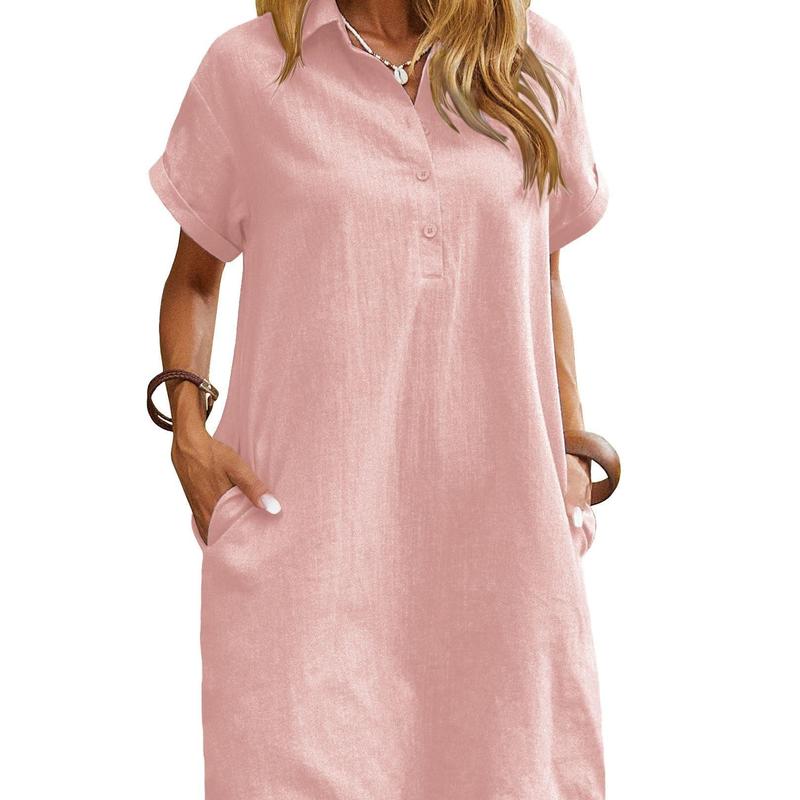Kimberly Benn | Relaxed Short Sleeve Summer Dress