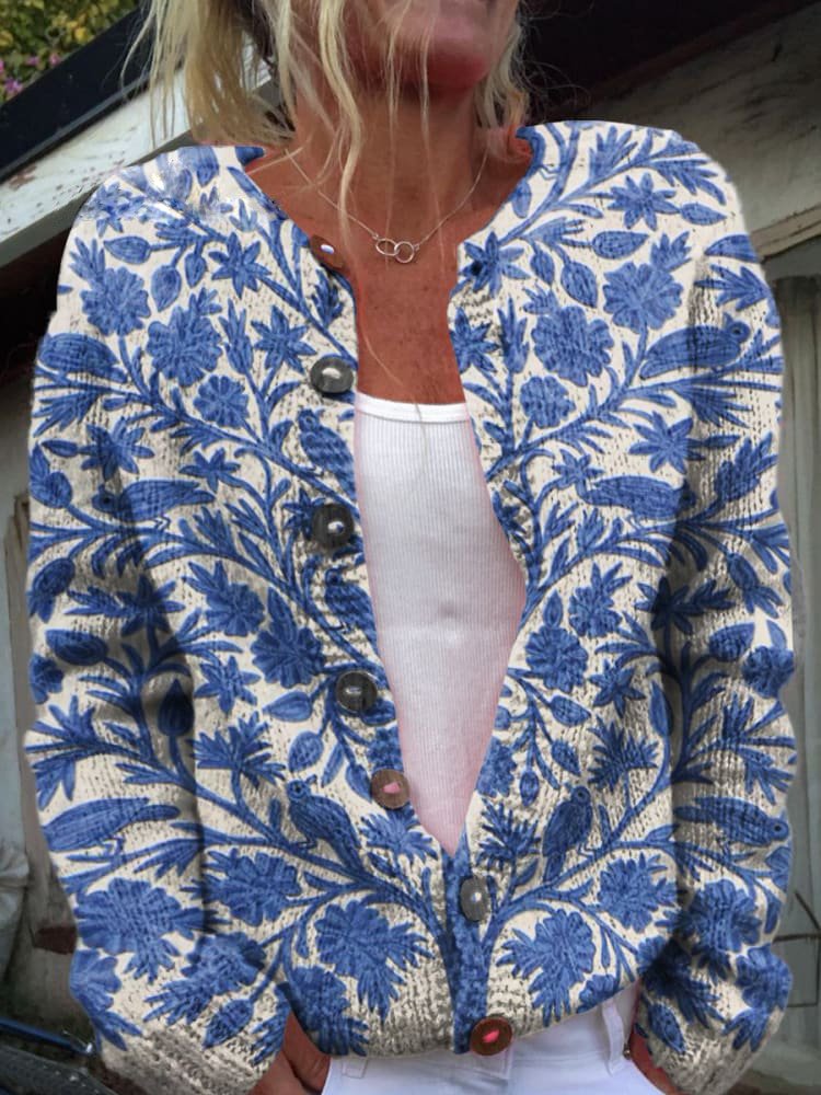 Kimberly Benn | Vintage Floral Cardigan