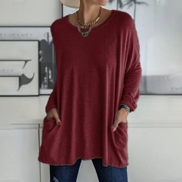 Kimberly Benn | Relaxed Long Sleeve Top