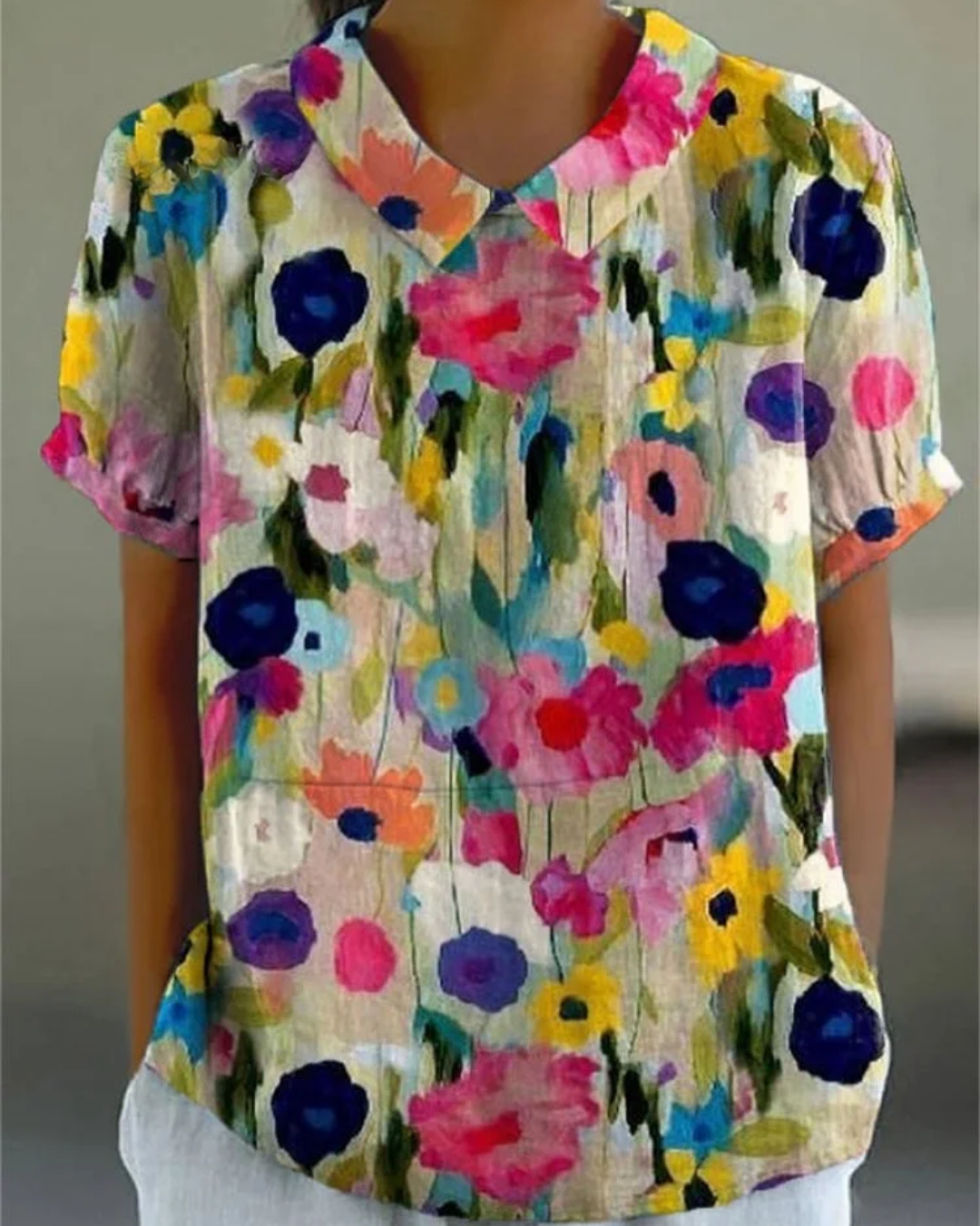 Kimberly Benn | Retro Floral Shirt