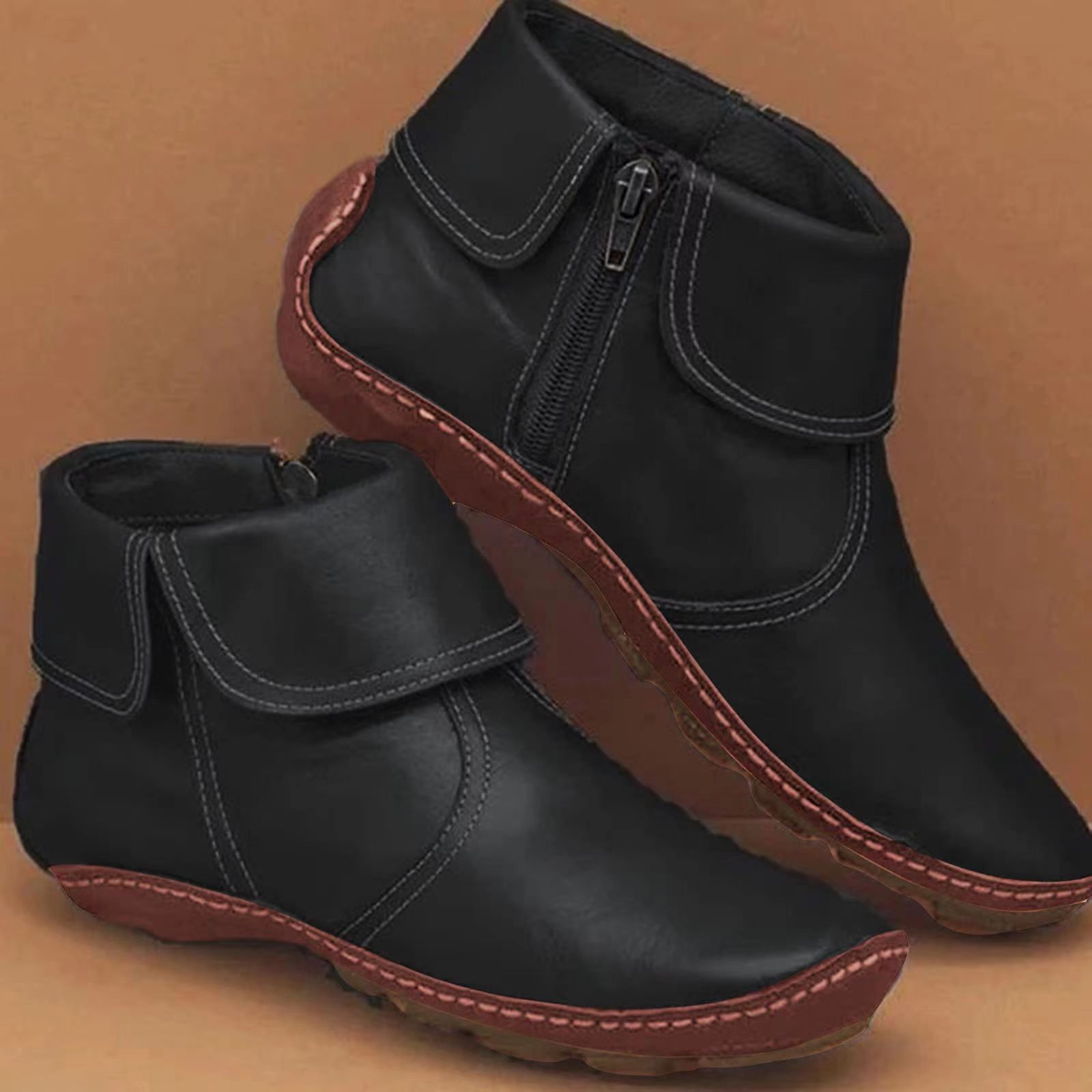 Kimberly Benn | Women's Classic Non-Slip Ankle Boots
