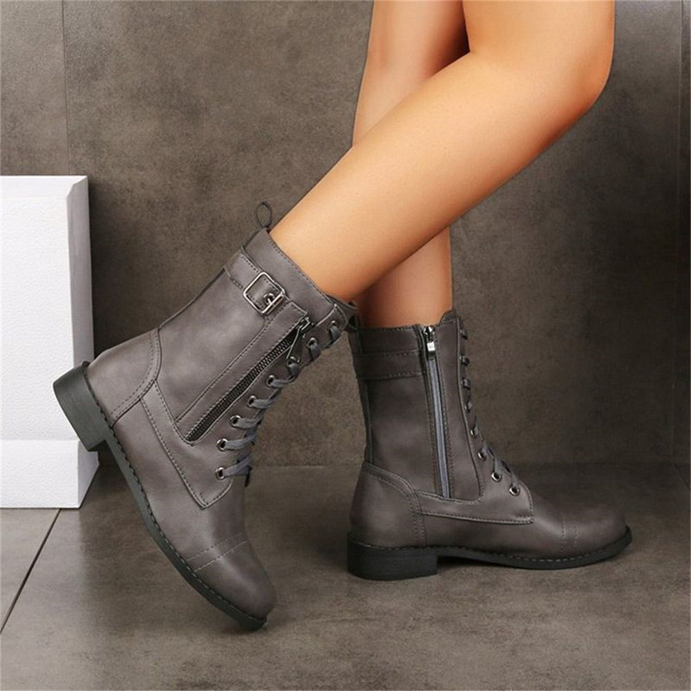 Kimberly Benn | Toe Side Zipper Orthopedic Boots