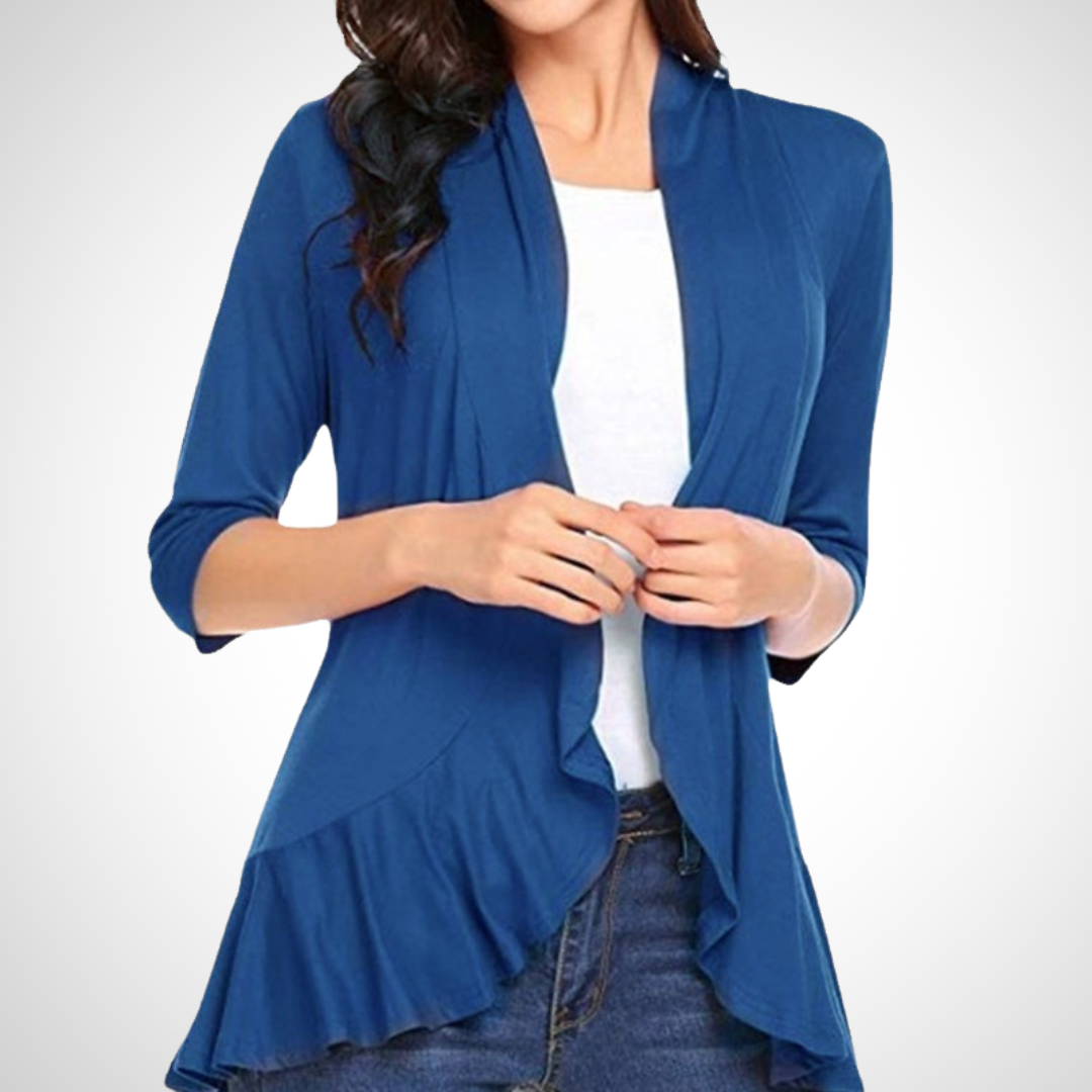 Kimberly Benn | Casual Summer Open Front Cover-Up Cardigan