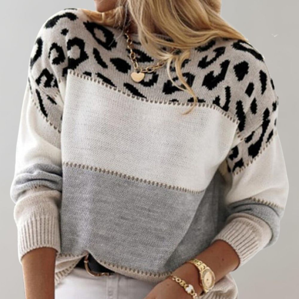 Kimberly Benn | Trendy Chic Patterned Sweater