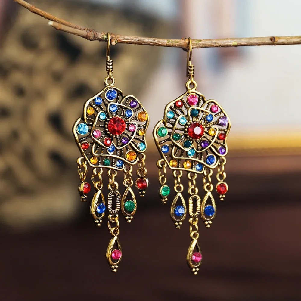 Kimberly Benn | Colorful Mandala Earrings
