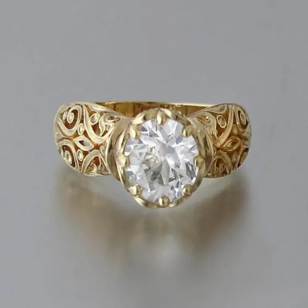 Kimberly Benn | Elegant Ring with White Zirconia