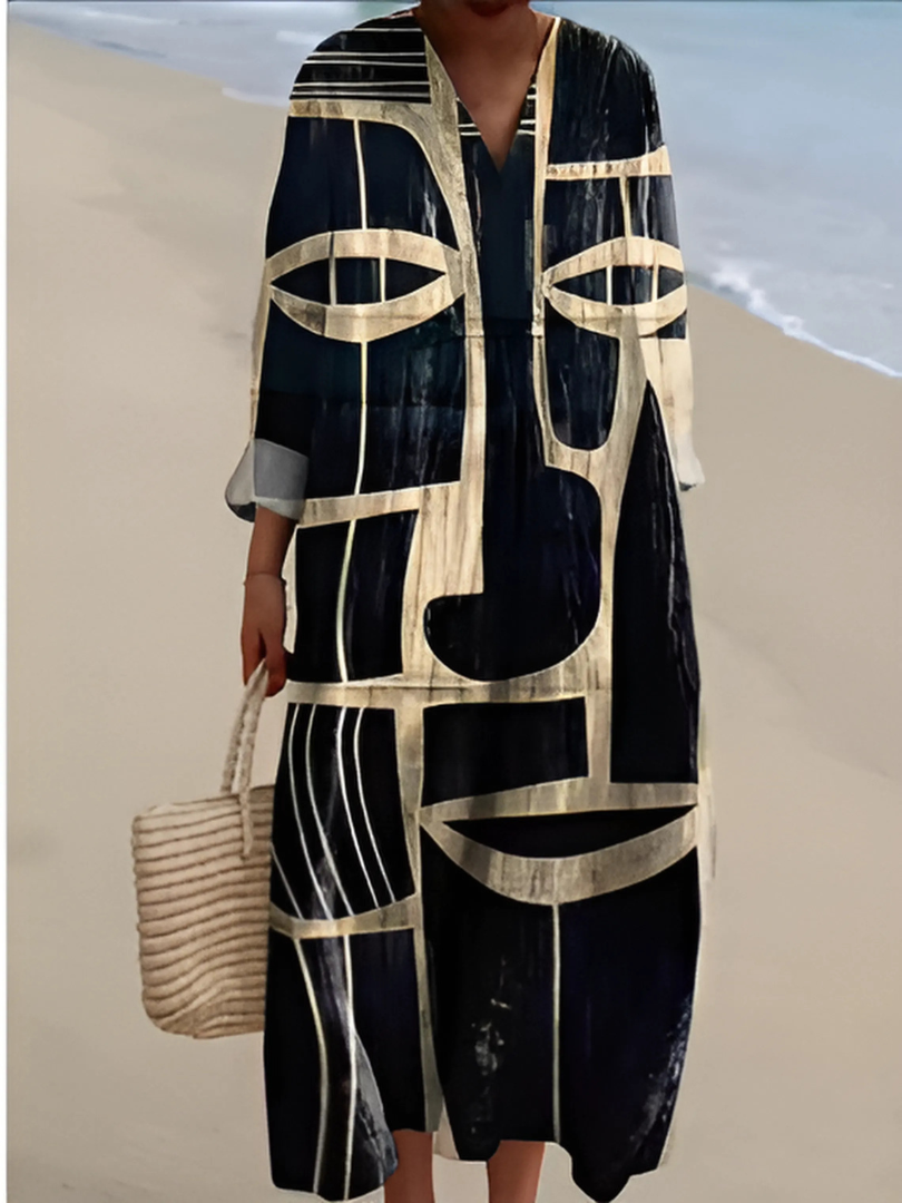 Kimberly Benn | Print Dress