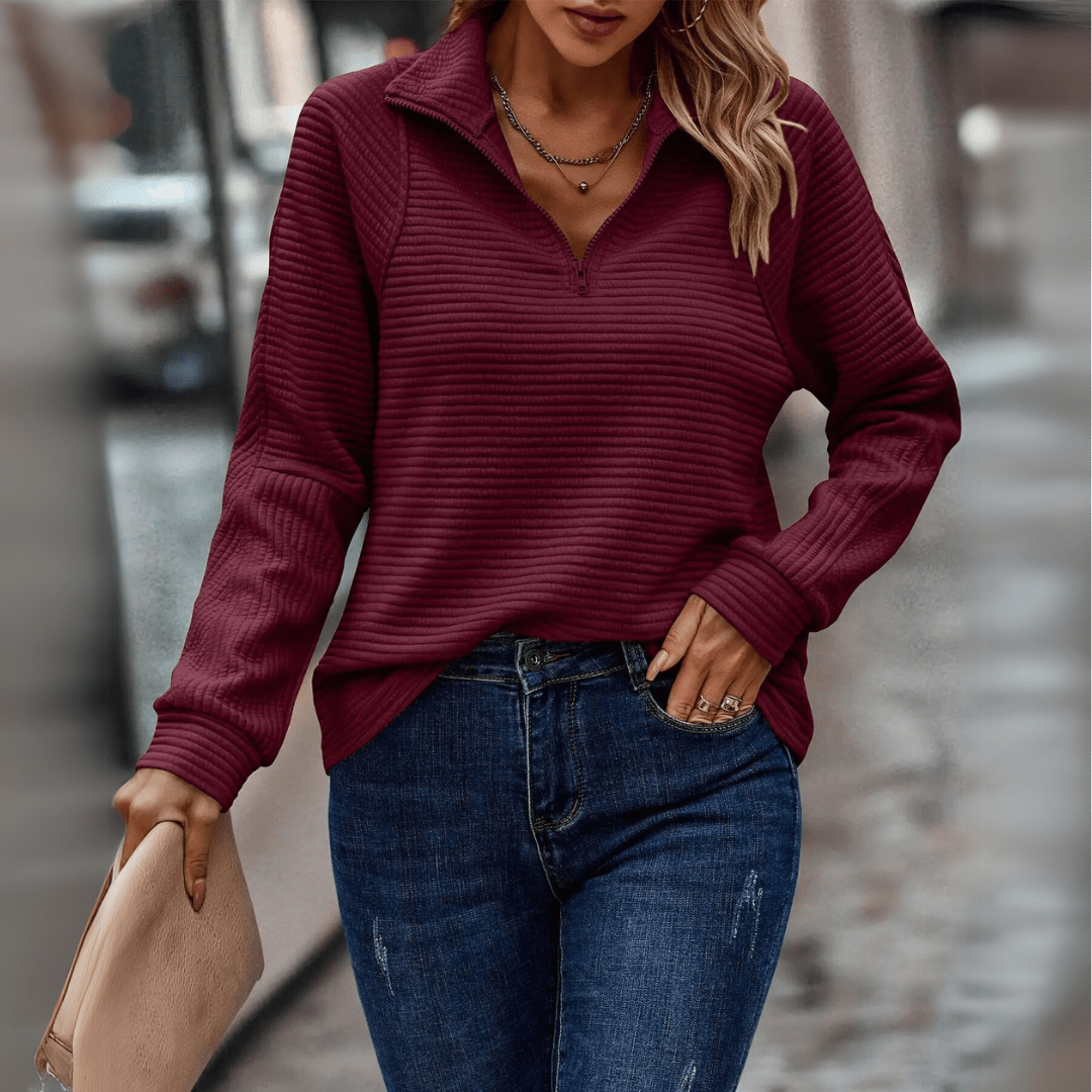 Kimberly Benn | Half-Zip Pullover