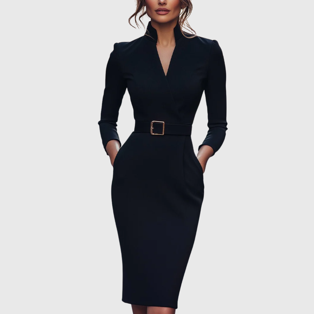 Kimberly Benn | Waist Midi Dress