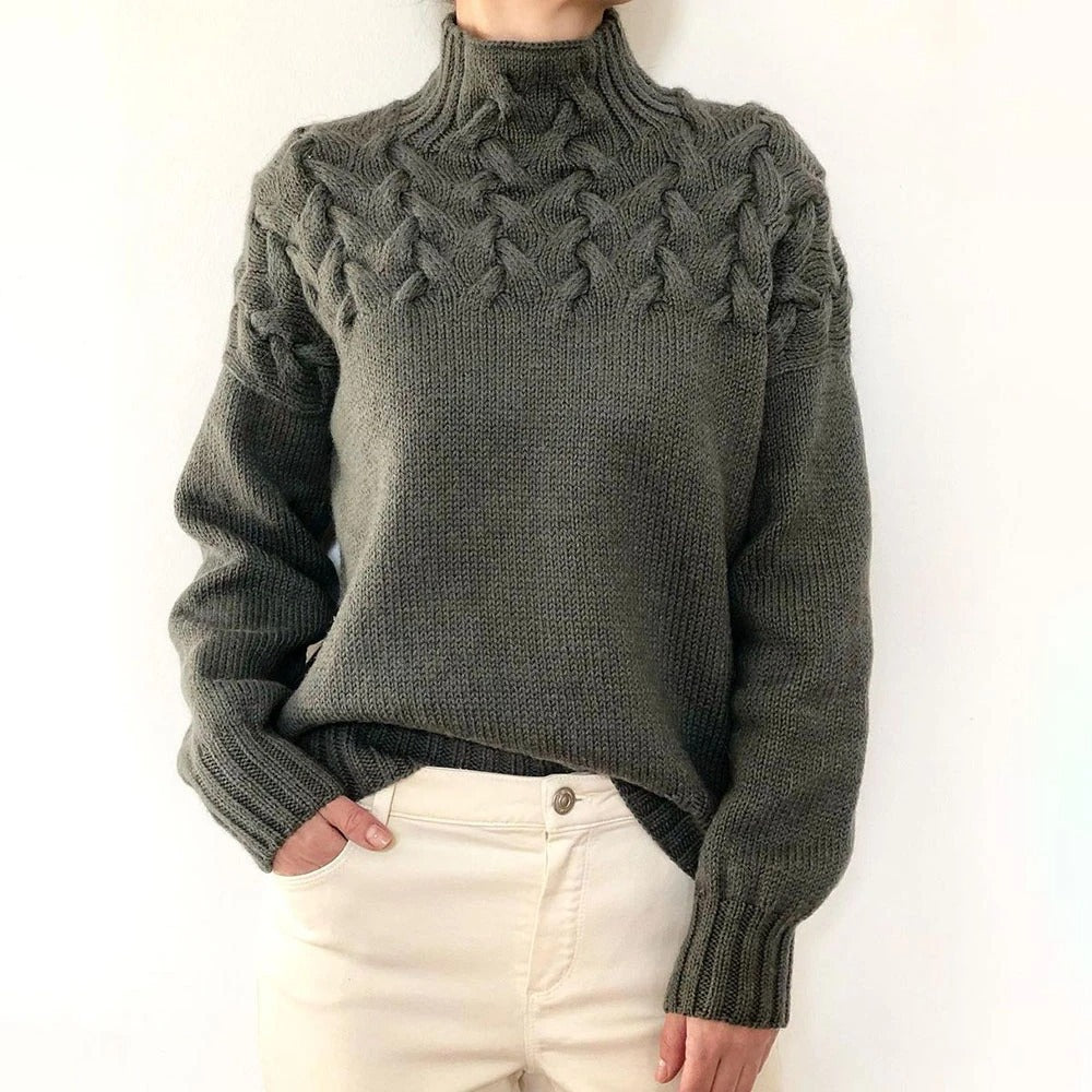 Kimberly Benn | Warm Knitted Turtleneck