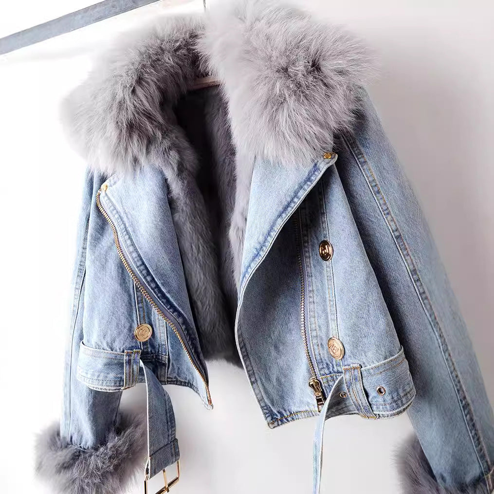Kimberly Benn | Cropped Denim Jacket