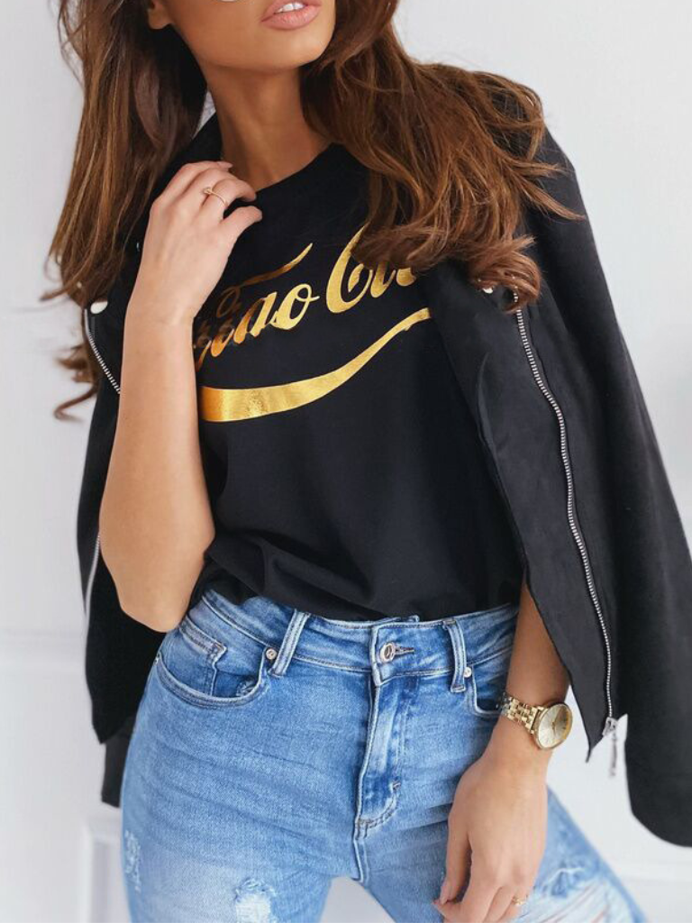 Kimberly Benn | Faux Moto Jacket