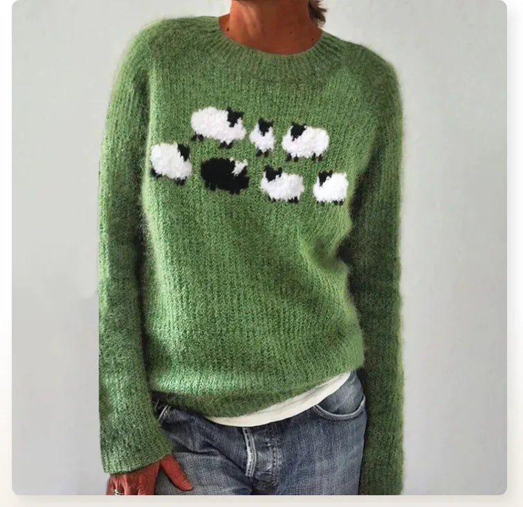 Kimberly Benn | Yoke Knit Sweater