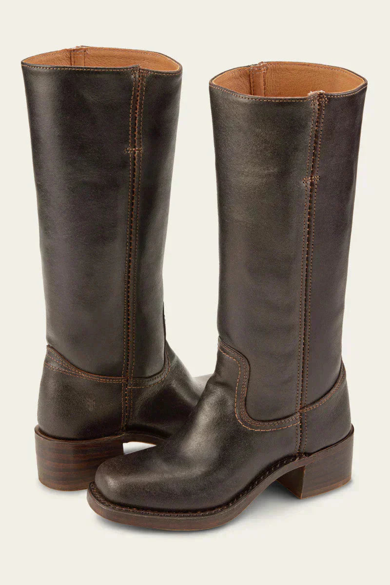 Kimberly Benn | Knee-High Boots in Slim Fit with Structured Sole