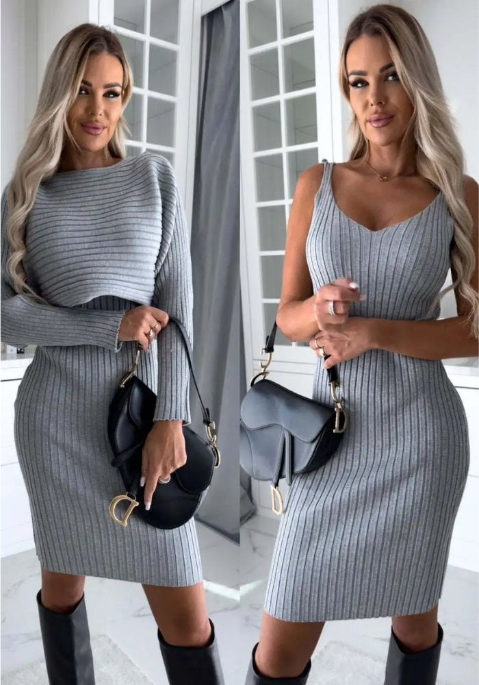 Kimberly Benn | Ribbed Knit Two-Piece Set
