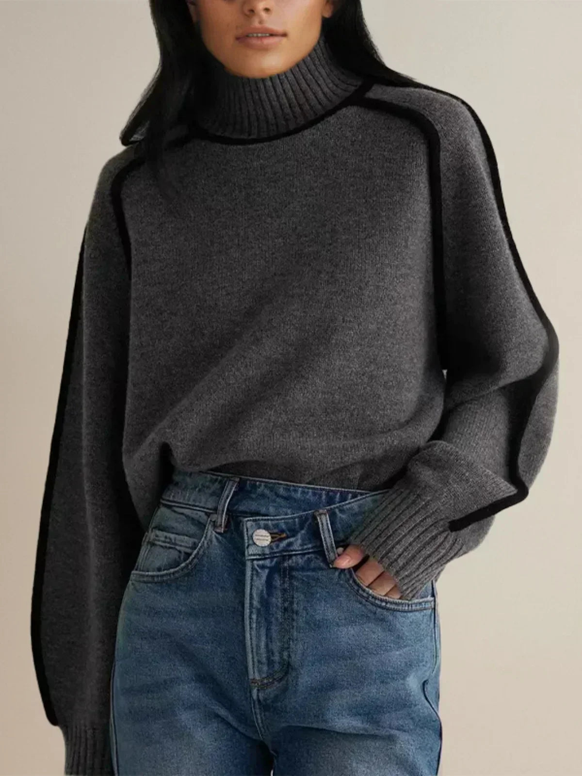 Kimberly Benn | Elegant Turtleneck Sweater