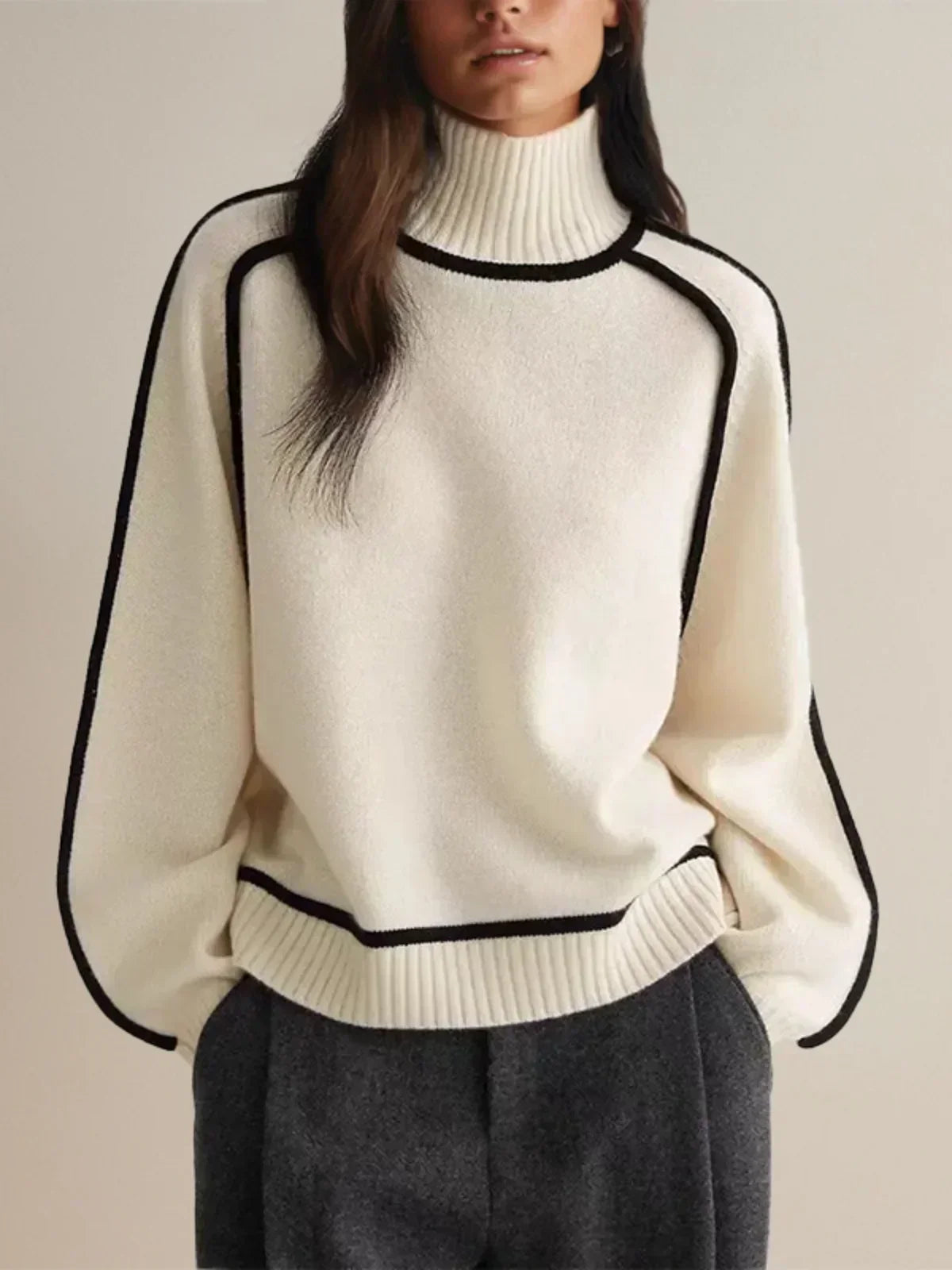Kimberly Benn | Elegant Turtleneck Sweater