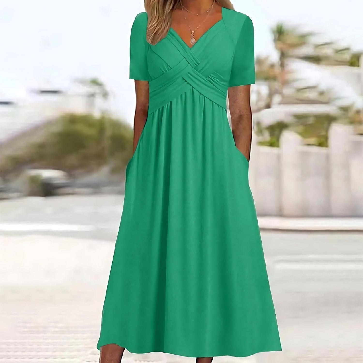 Kimberly Benn | Elegant Midi Dress