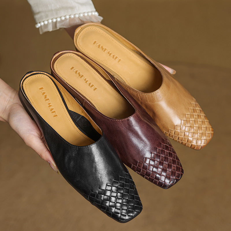 Kimberly Benn | Genuine Leather Mules
