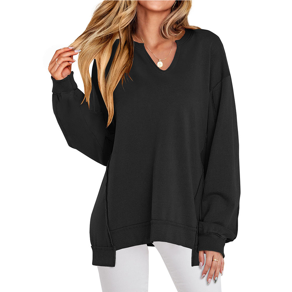 Kimberly Benn | Casual Lightweight Oversized Long-Sleeve Top