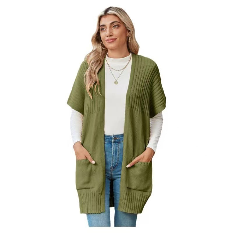 Kimberly Benn | Lightweight Open-Front Knit Cardigan