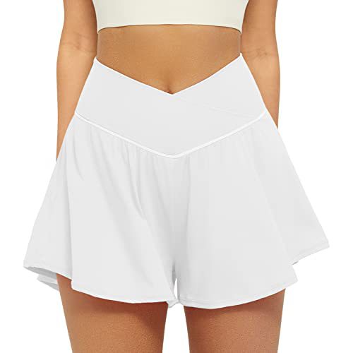 Kimberly Benn | Simple Flowy High Waist Active Skort