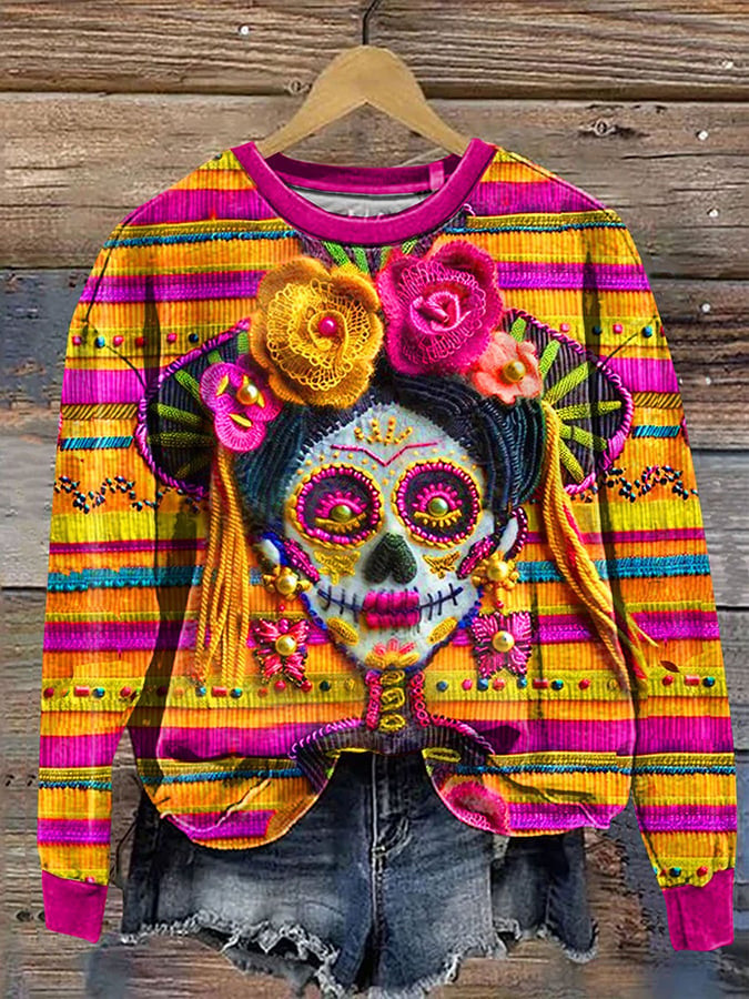 Kimberly Benn | Casual Crewneck Drop Shoulder Sweatshirt