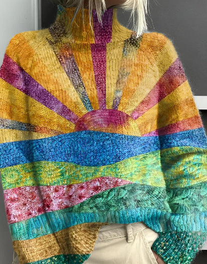 Kimberly Benn | Turtleneck Sweater In Sunshine