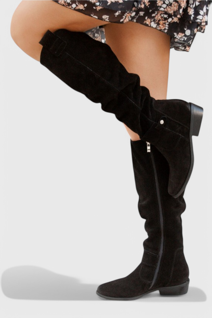 Kimberly Benn | Retro-Inspired High Boots