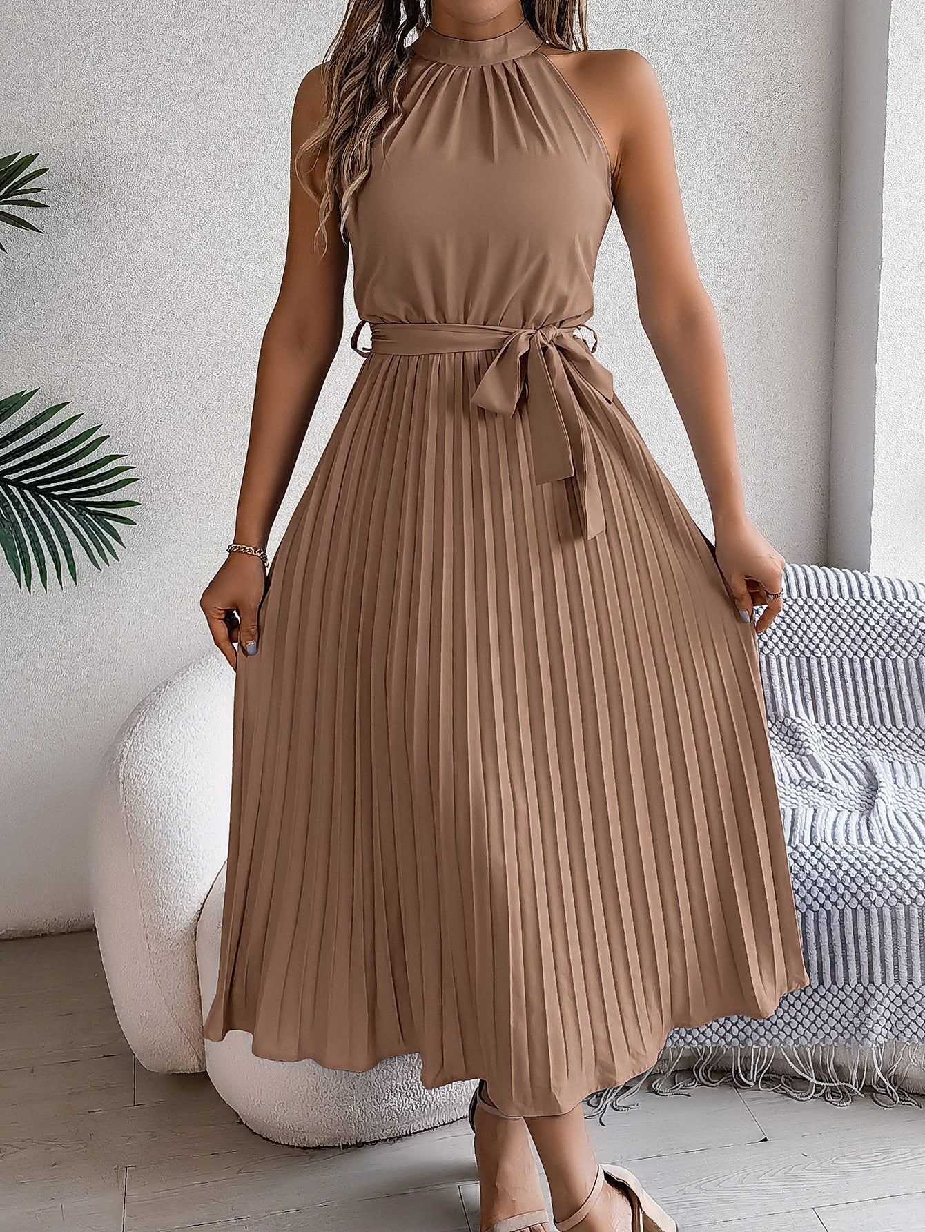 Kimberly Benn | Pleated Midi Dress