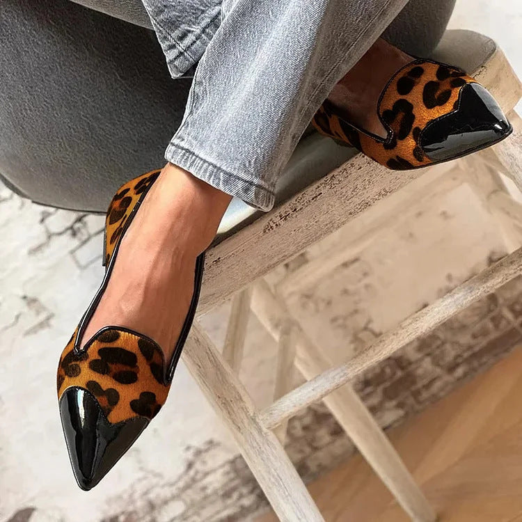 Kimberly Benn | Refined Animal Print Ballet Flats