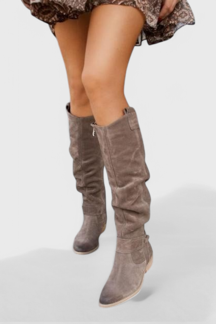 Kimberly Benn | Retro-Inspired High Boots