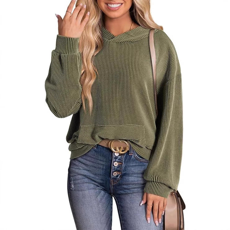 Kimberly Benn | Cozy Soft Casual Long Sleeve Hoodie