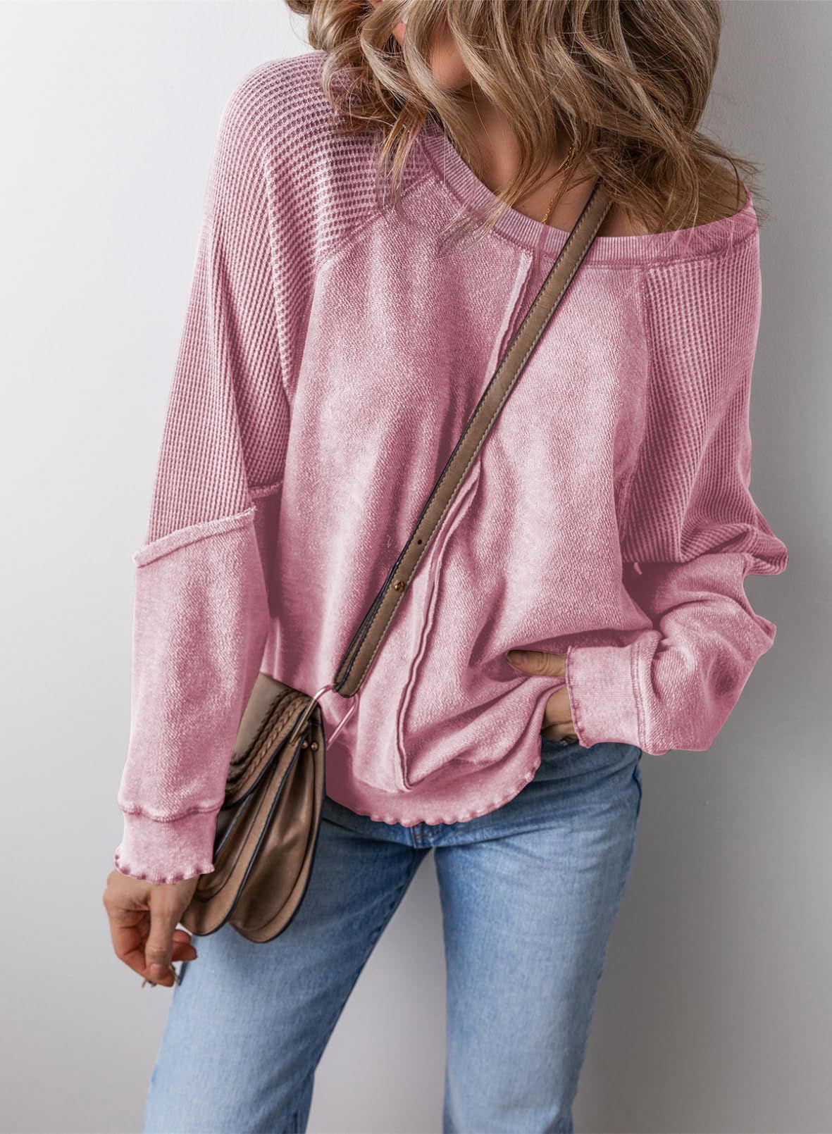 Kimberly Benn | Casual Crew Neck Long Sleeve Sweatshirt