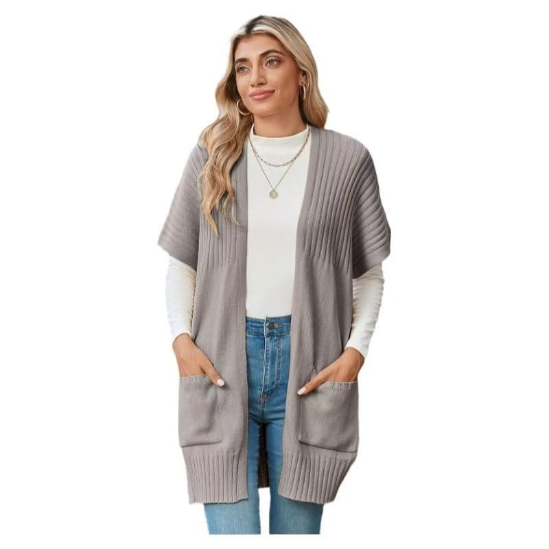 Kimberly Benn | Lightweight Open-Front Knit Cardigan