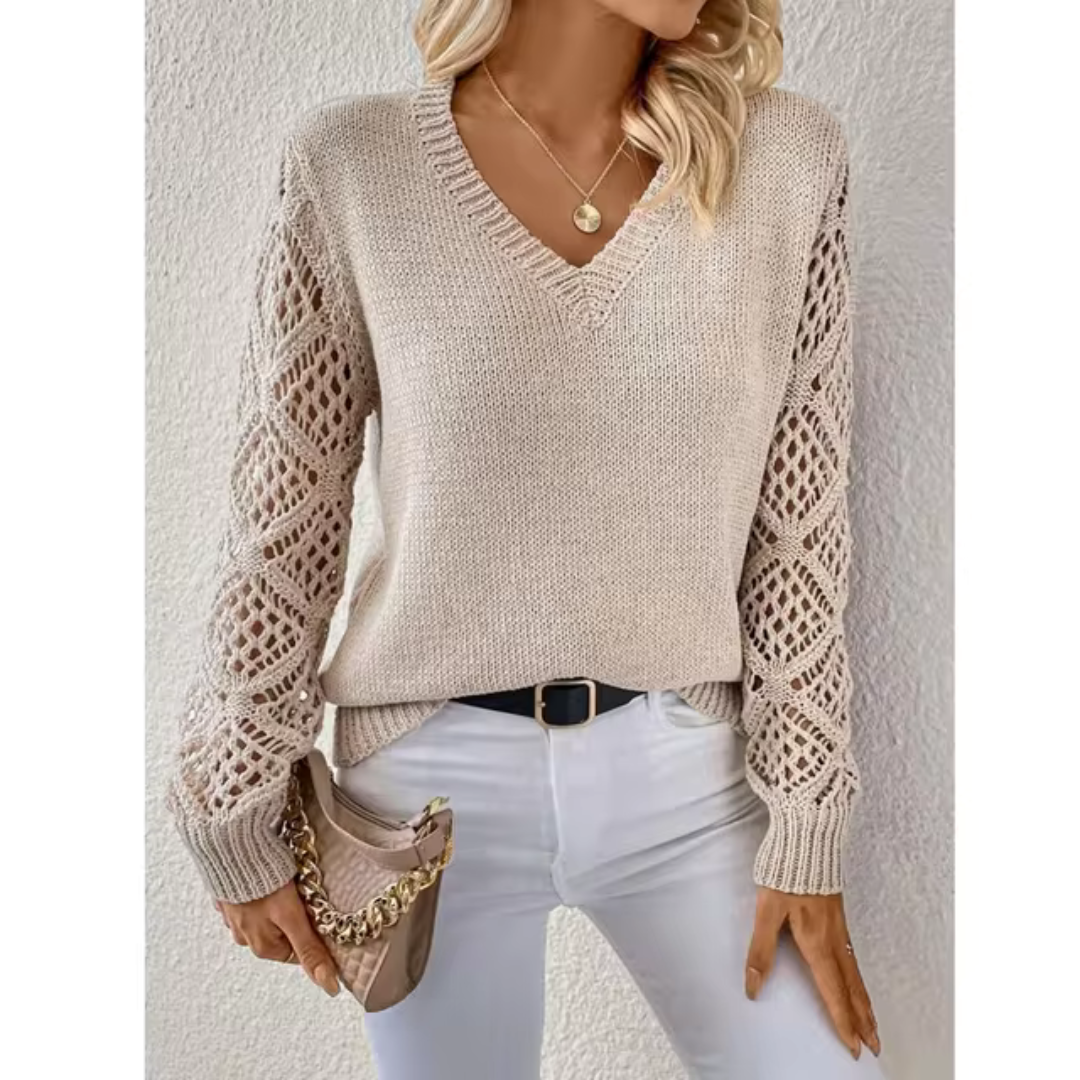 Kimberly Benn | Cosy V-Neck Pullover